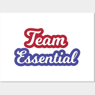 Team Essential Cursive Posters and Art